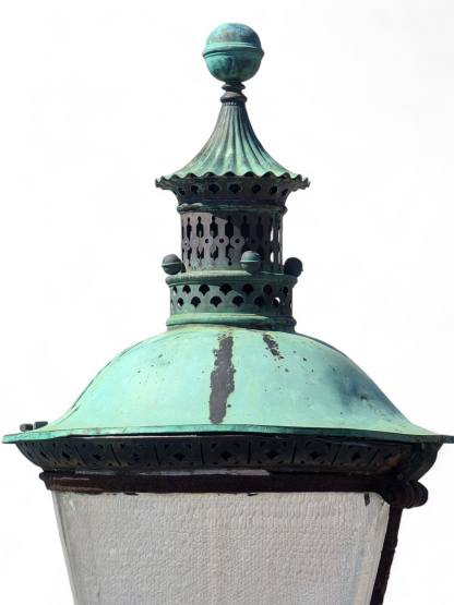 Antique Cast Iron Street Lamp - Image 8