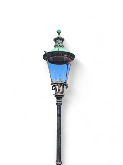 Antique Cast Iron Street Lamp - Image 2