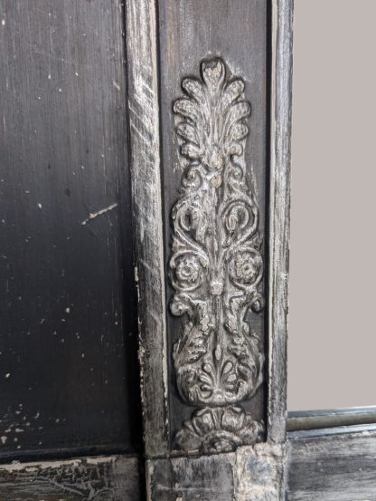 Wood Neoclassical Trumeau Style Wall Mirror - Image 5
