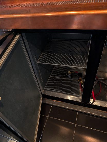 English Pub Style Mahogany Bar with Fixtures and Appliances - Image 4
