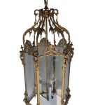 Petit Trianon Style Brass Hanging Lantern