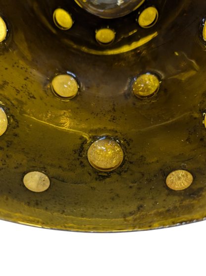 Nanny Still Brutalist Copper and Amber Glass Pendant Lights - Image 8