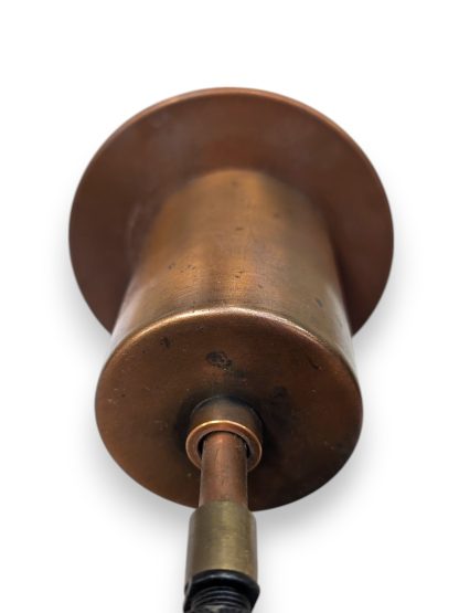 Nanny Still Brutalist Copper and Amber Glass Pendant Lights - Image 7