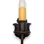 Vintage Brass Spanish Revival Sconce