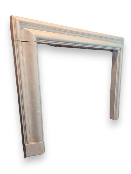 English Style Bolection Marble Fireplace Surround