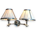 Double-Armed Articulating Wall Sconce