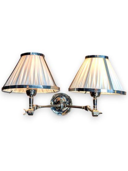 Double-Armed Articulating Wall Sconce