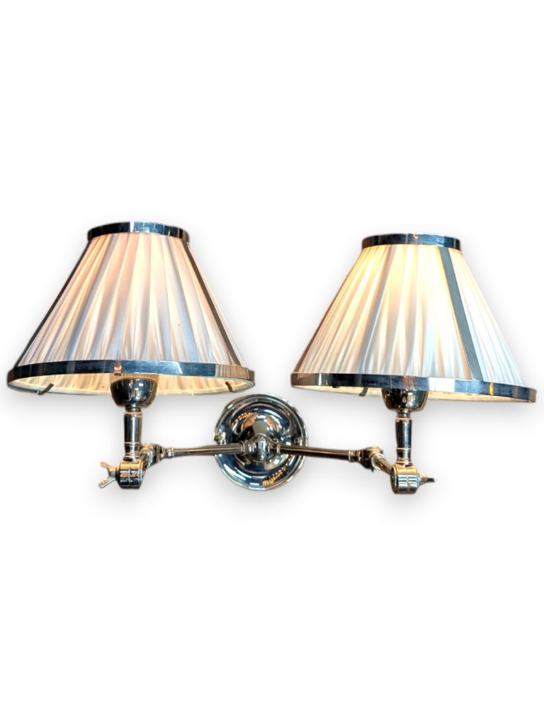 Double-Armed Articulating Wall Sconce