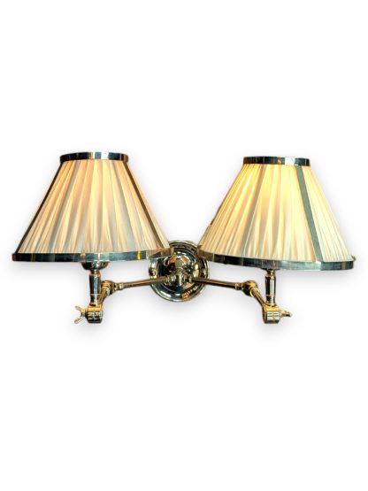 Double-Armed Articulating Wall Sconce