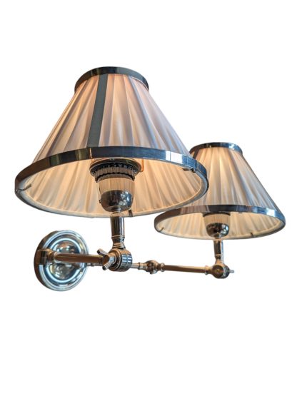 Double-Armed Articulating Wall Sconce