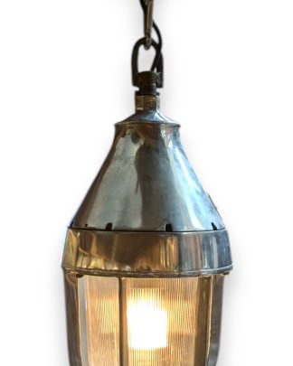 Vintage Industrial Crouse-Hinds Vaporgard Luminary