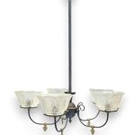 Victorian Style Antique Brass Finished Pendant by Rejuvenation Hardware