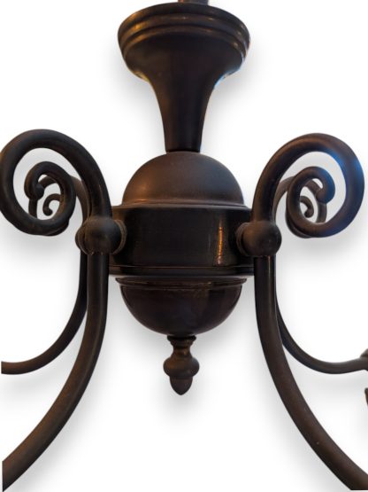 Victorian Style Antique Brass Finished Pendant by Rejuvenation Hardware