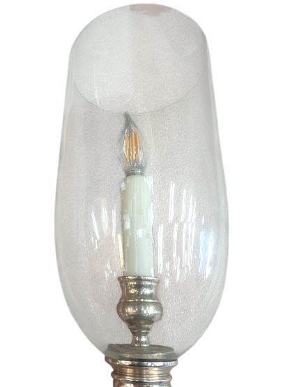 Nickel Plated Brass Palmer Style Wall Sconces