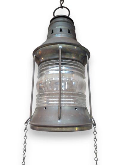 Small Brass Anchor Oil Lamp