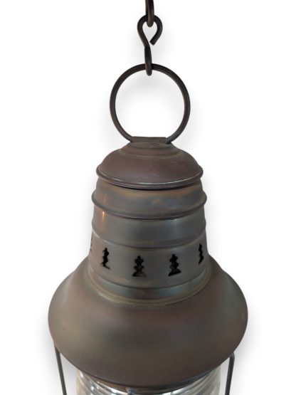 Small Brass Anchor Oil Lamp