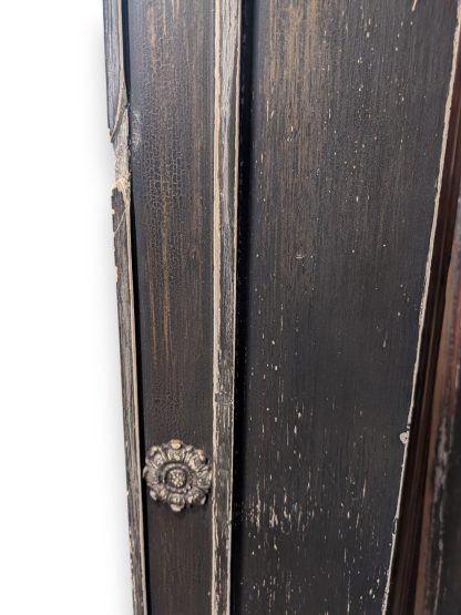 Wood Neoclassical Trumeau Style Wall Mirror