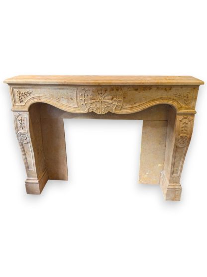 Yellow Verona Marble Fireplace Surround